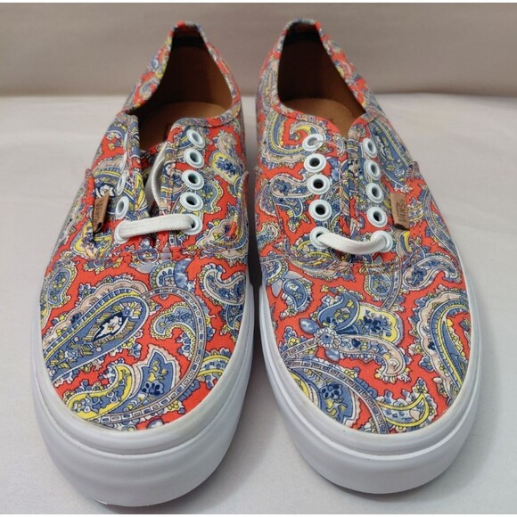 VANS Ultra Cush Paisley Print Men's 8.5/ Women's 10 Low Top Sneakers - Picture 2 of 8